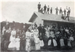 Community Gathering at the Oak Creek Train Depot - 1850s