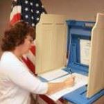 Woman at the Poll